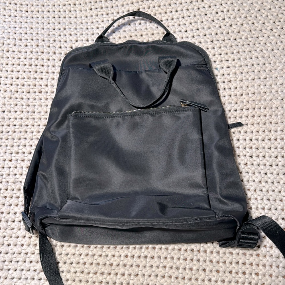 Black backpack